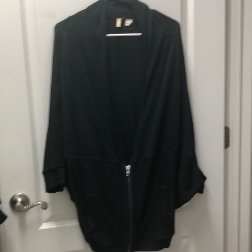 Anthropologie black cardigan